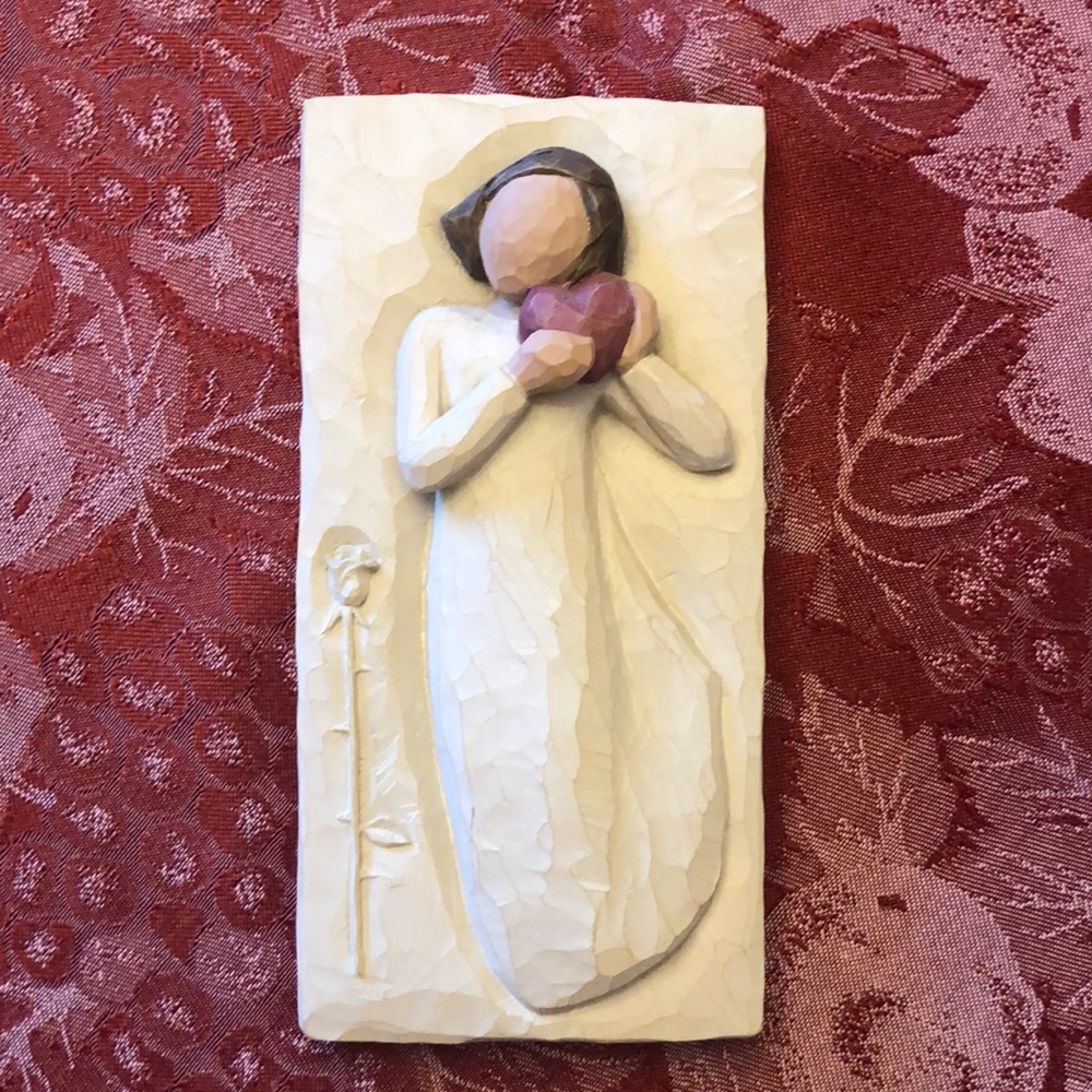 Willow Tree “from the heart” plaque